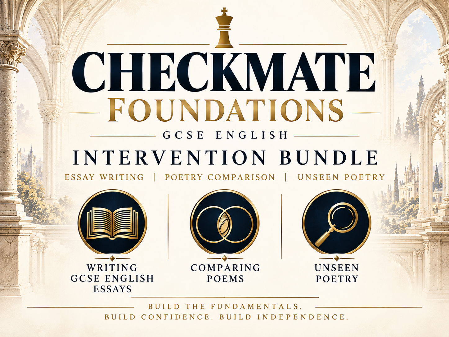 GCSE English Intervention Bundle: Essay Writing, Poetry Comparison & Unseen Poetry