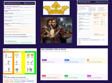 Macbeth Formal Letter Prep: Subordinating Conjunctions Lesson Pack