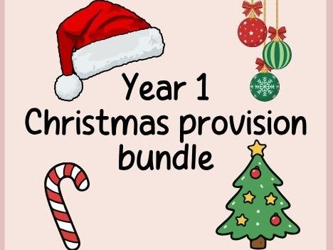 Year 1 Christmas provision bundle