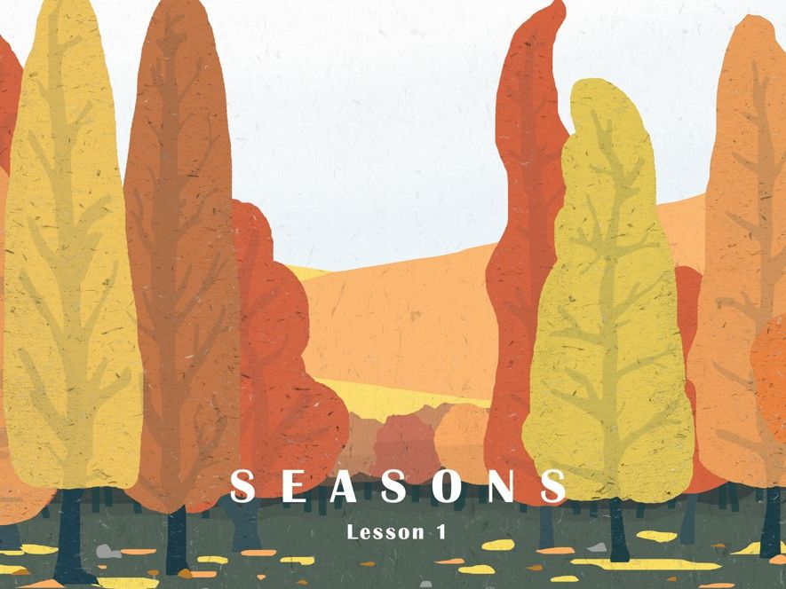 Year 1 Geography - Seasons - Five lesson sequence & five HW activities