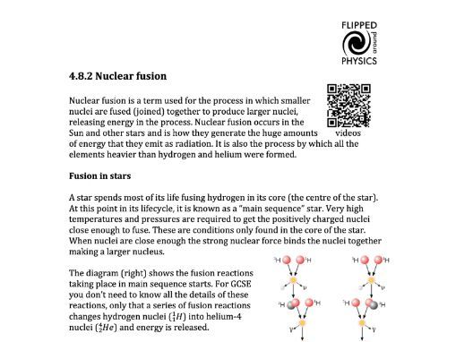 Nuclear fusion