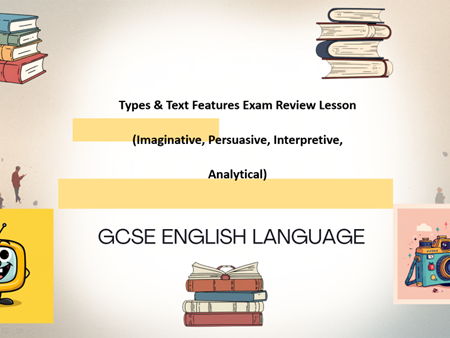 Functional Skills English Text Types & Text Features