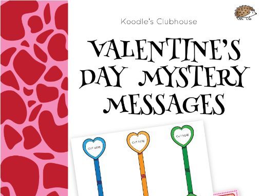 Valentine’s day mystery messages