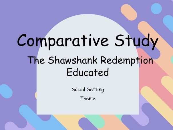 Shawshank Redemption v Educated by Tara Westover