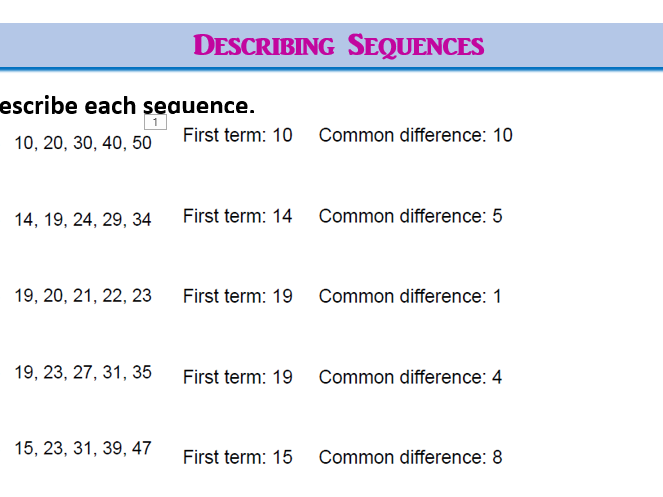 Primary sequences resources