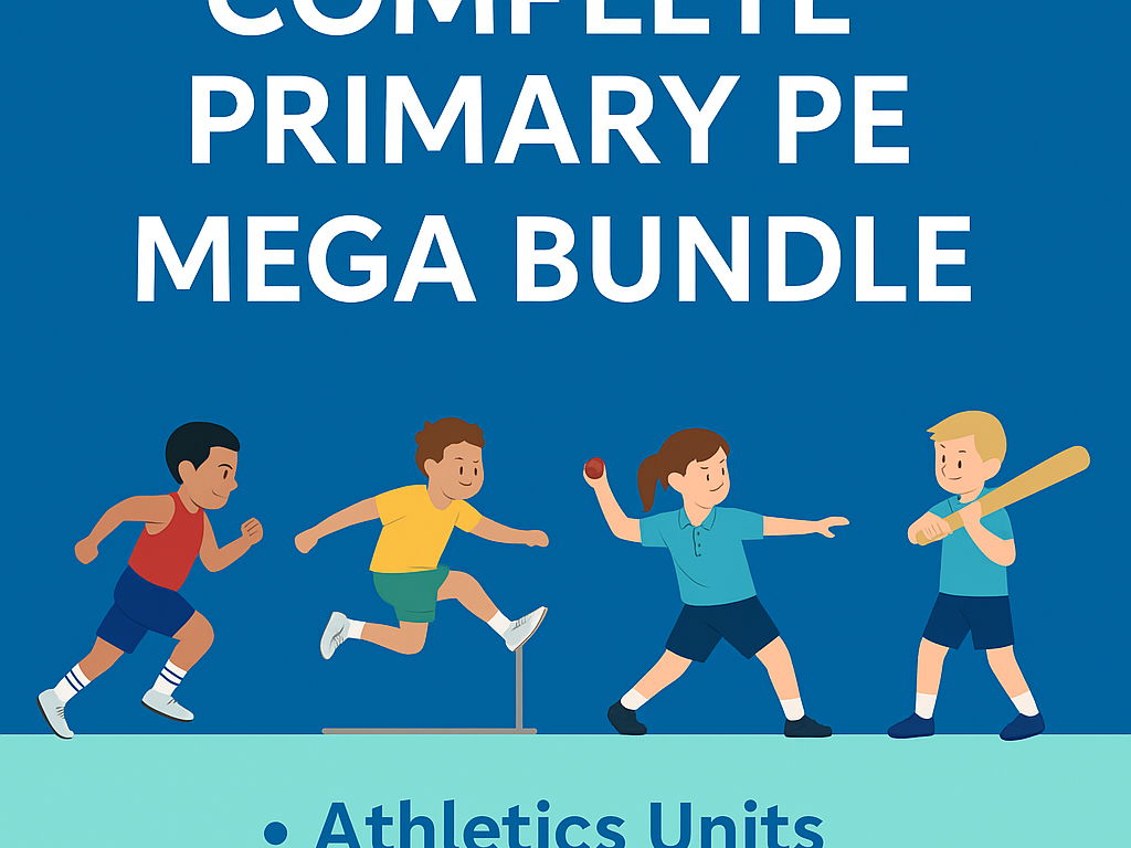 Complete Primary Summer PE Mega Bundle (Athletics, Rounders, Cricket & Sports Day)