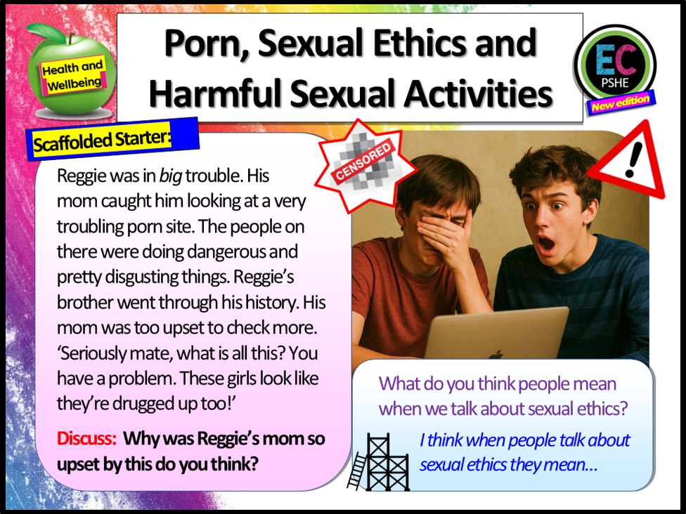 Pornography, Sexual Ethics, Online Harms + Extreme Misogyny