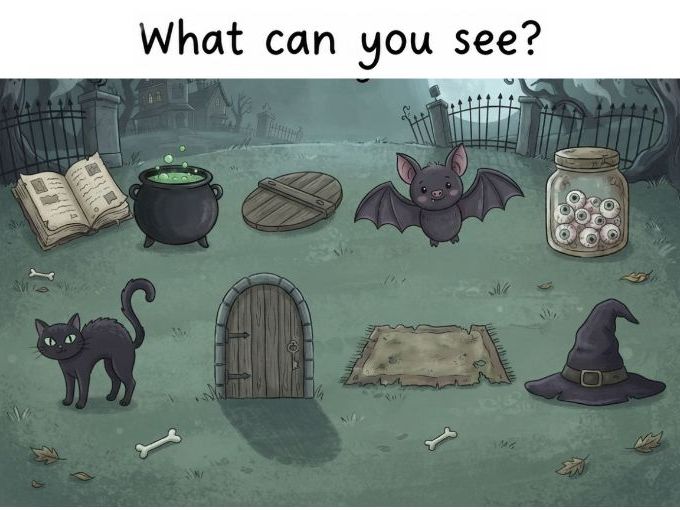 What Can You See? Halloween CVC Words | Match, Write & Tick | Phonics EYFS KS1