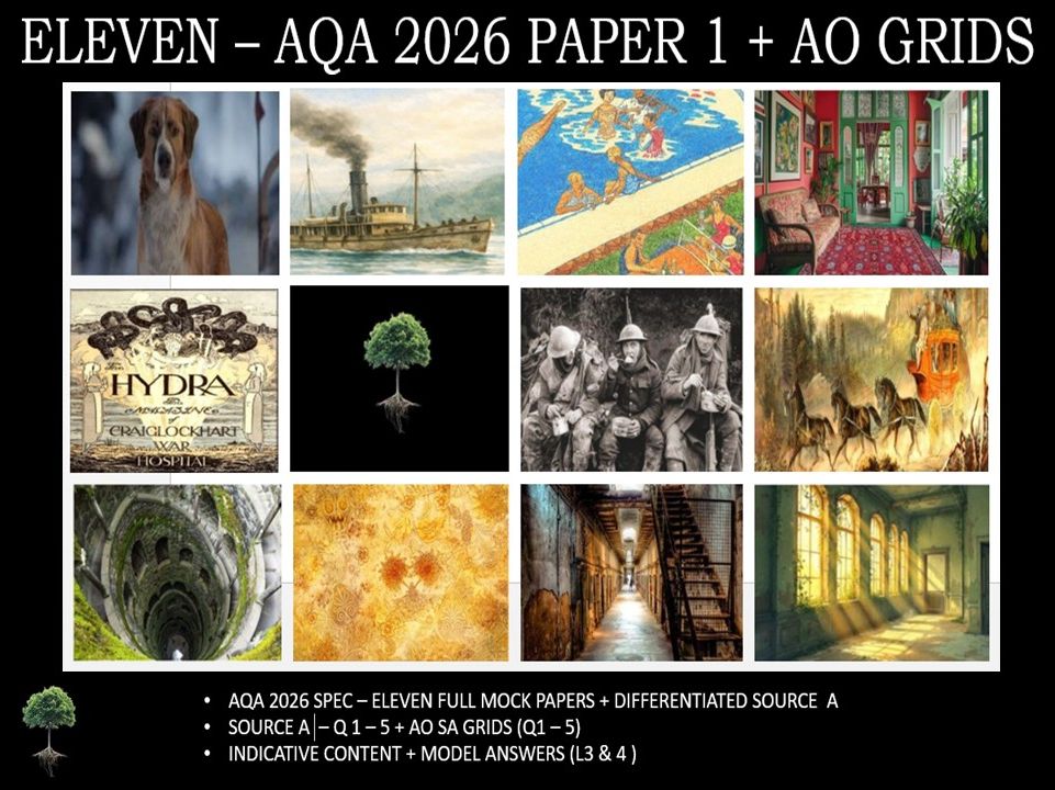 ELEVEN - AQA PAPER 1 | 2026 FULL MOCKS| AO GRIDS