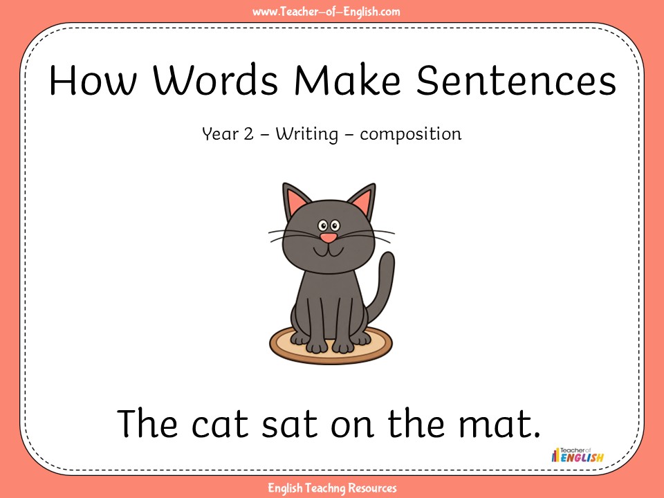 How Words Make Sentences - KS1