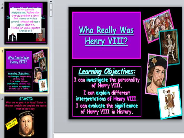 Henry VIII Interpretations
