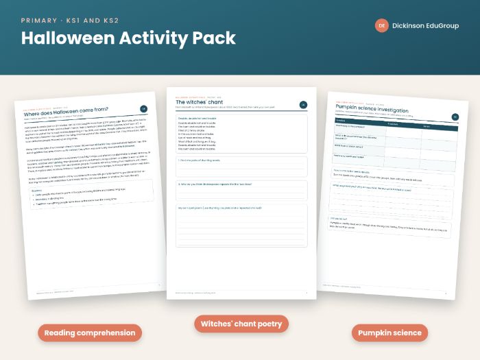Halloween Activity Pack KS1 and KS2