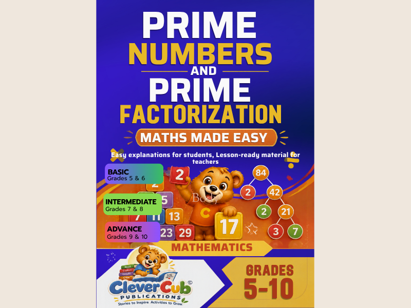 Prime Factorisation, HCF & LCM Workbook with Answers | KS2-KS4 Maths