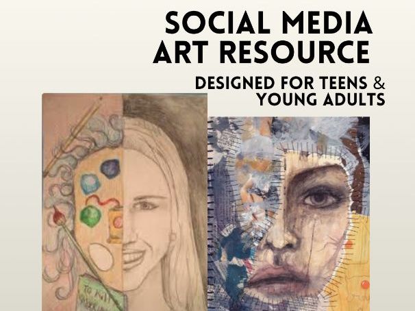 Behind the Filter: Social Media Identity Art Lesson (KS4/KS5) – Mixed Media, PSHE & Online Safety