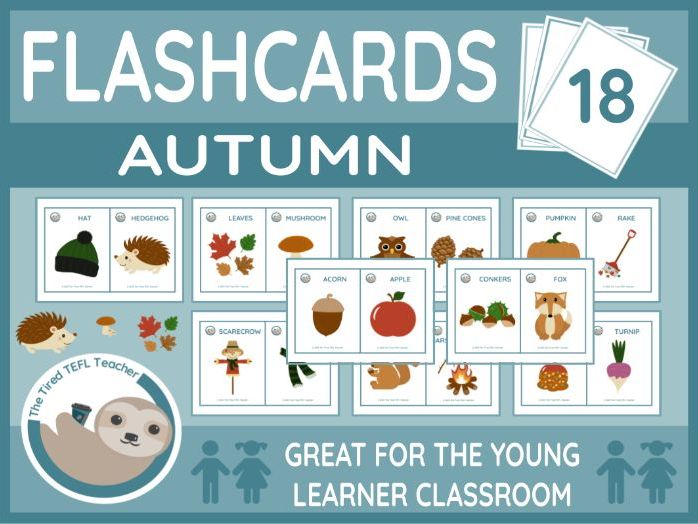ESL Autumn Flashcards