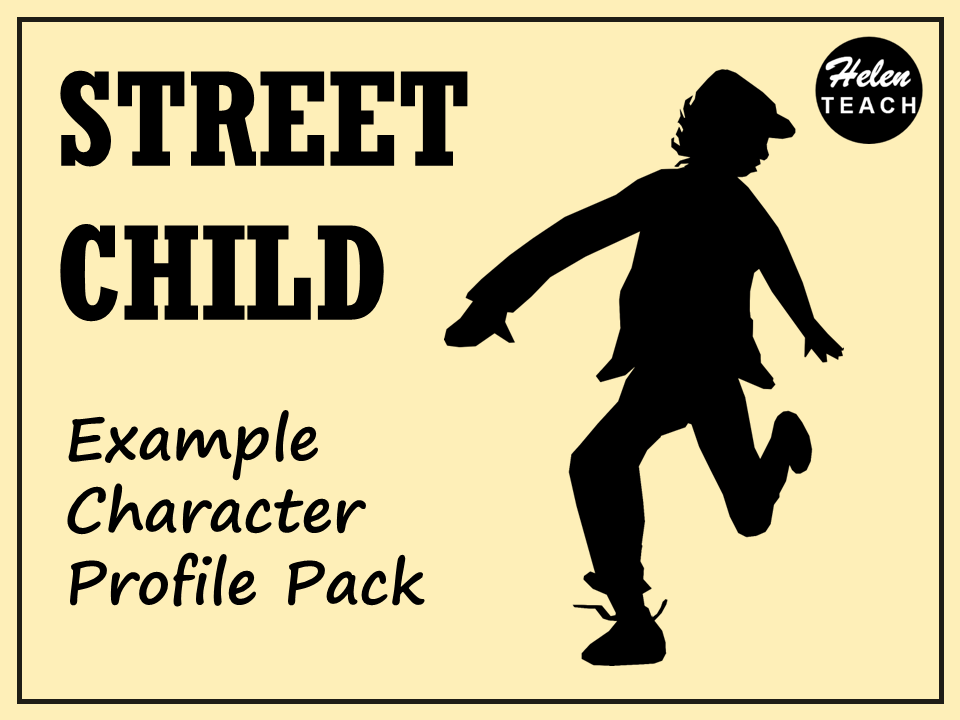 Street Child Character Profile Example Text Pack Teaching Resources