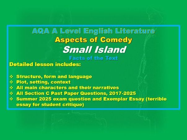AQA Aspects of Comedy, Small Island: Facts of the Text