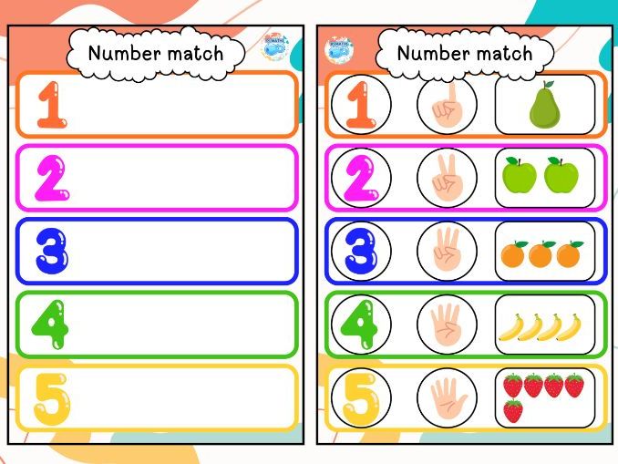Number Counting Activity (EYFS)