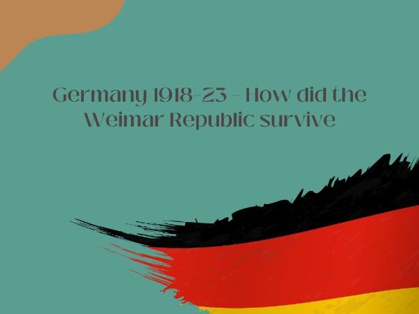 Germany 1918–23: Weimar Challenges