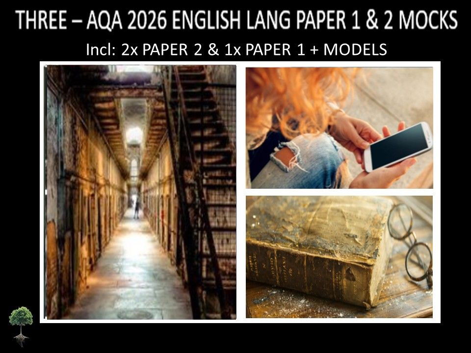 THREE - AQA PAPER 1 & 2 | 2026 FULL MOCKS | MODELS