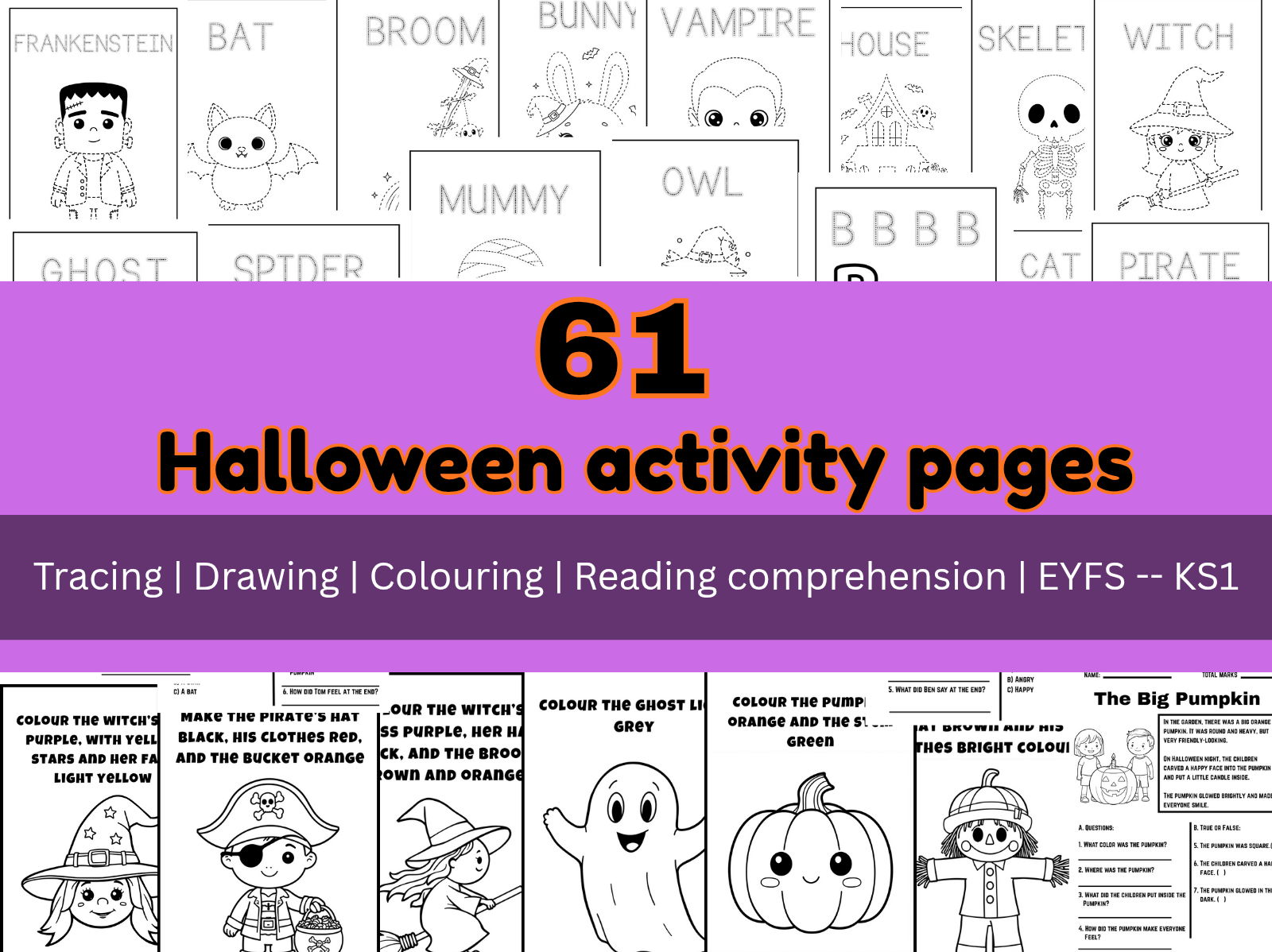 Halloween Activity Bundle | EYFS–KS2