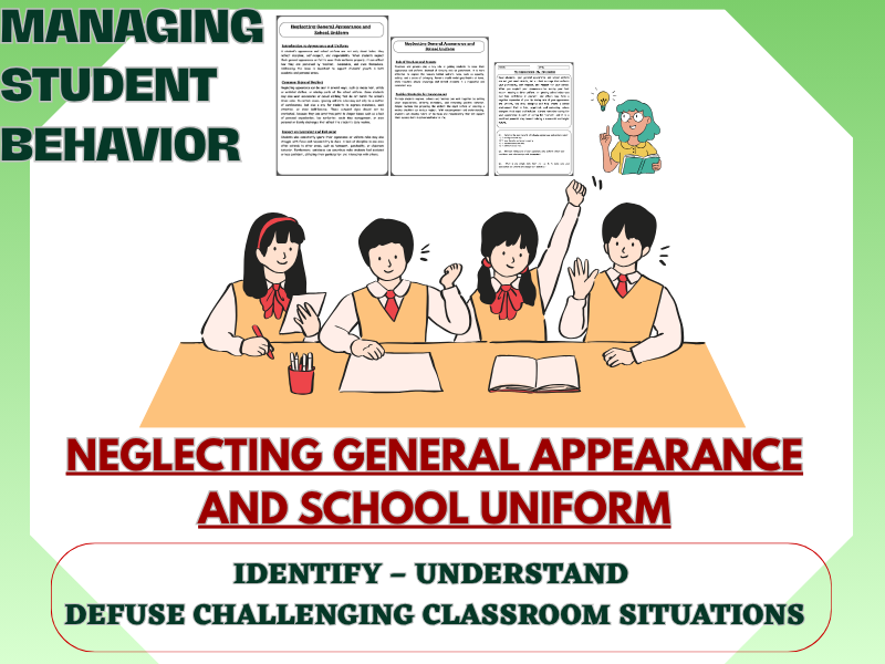 Neglecting General Appearance and School Uniform: A Complete Guide for Teachers, Parents, and Stud