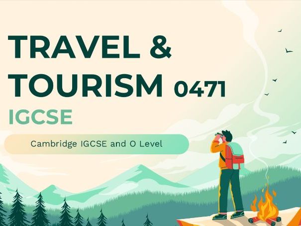 Travel and Tourism Unit 1 - For Cambridge IGCSE™ and O Level-Editable Powerpoint