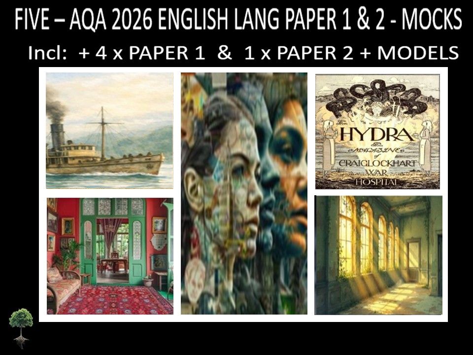 FIVE - AQA PAPER 1 & 2 | 2026 FULL MOCKS | MODELS