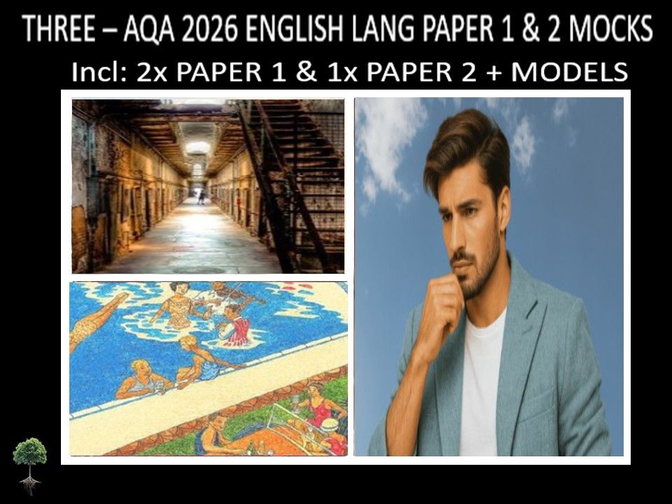 THREE - AQA PAPER 1 & 2 | 2026 FULL MOCKS | MODELS