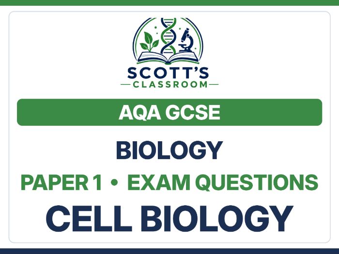 AQA GCSE Biology Cell Biology Exam Questions