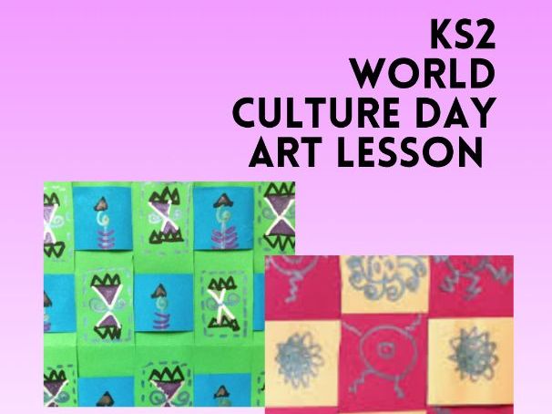 KS2 World Culture Day Art Lesson | Printable Global Art Activity