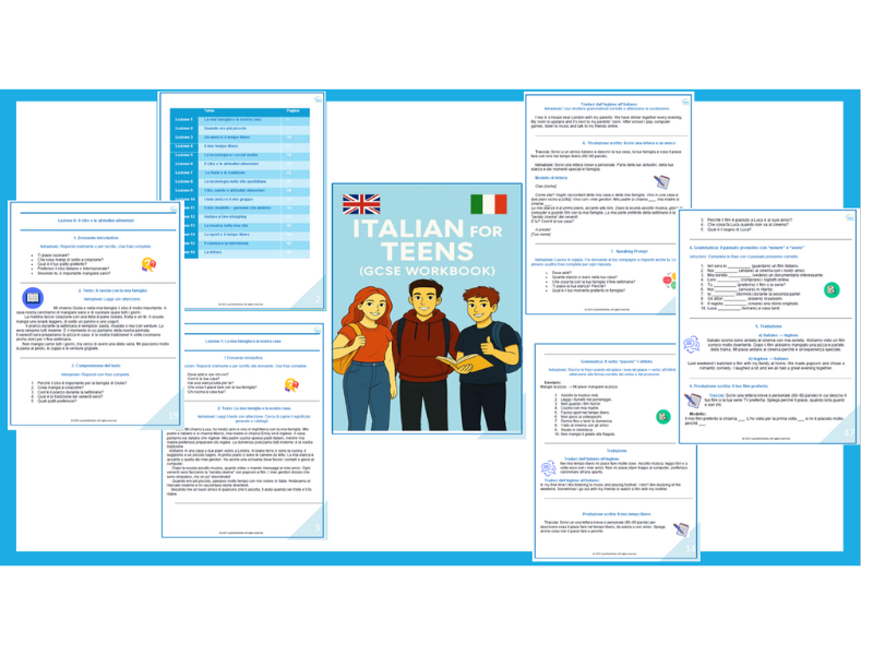 Everyday Italian – Practical Italian for Teen Bilinguals (GCSE / A2–B1)