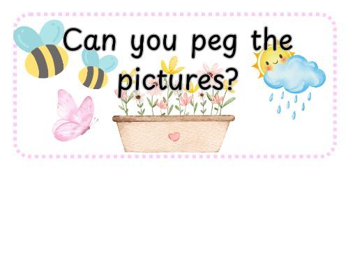 Spring Fine Motor Activity