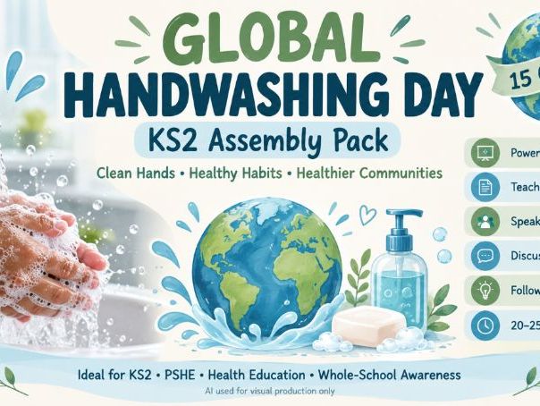 Global Handwashing Day Assembly Pack | KS2
