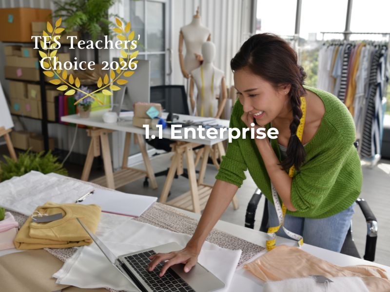 Cambridge AS A Level Business Enterprise PowerPoint 2026-2028 Exams Complete Unit 1.1 9609