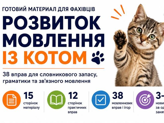 Ukranian Украінська Розвиток мовлення для дітей