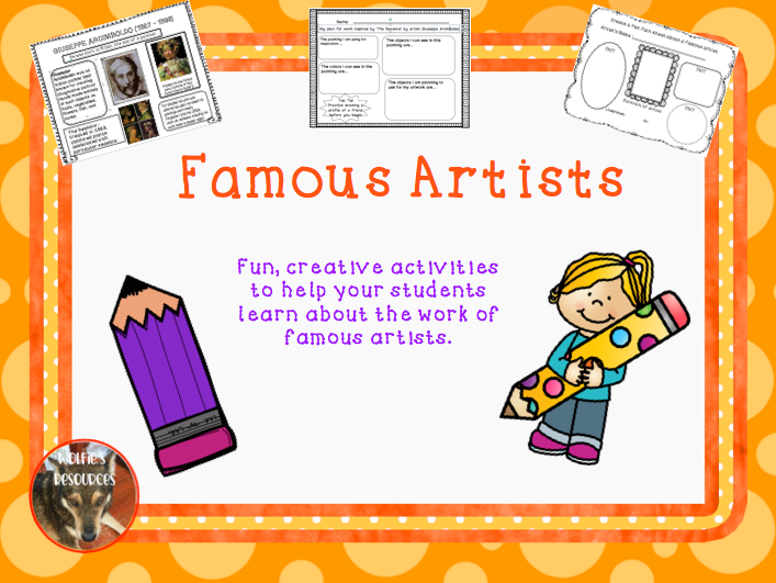 Famous Artists KS2 by hollyjack1 Teaching Resources