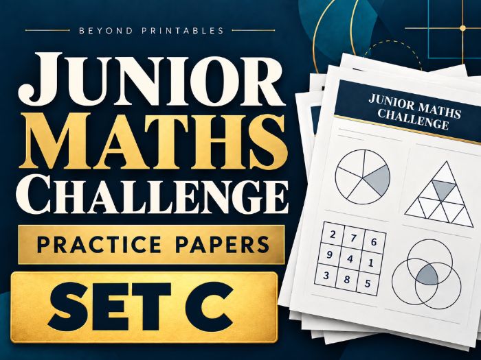 Junior Maths Challenge Practice Paper C | Answers Included