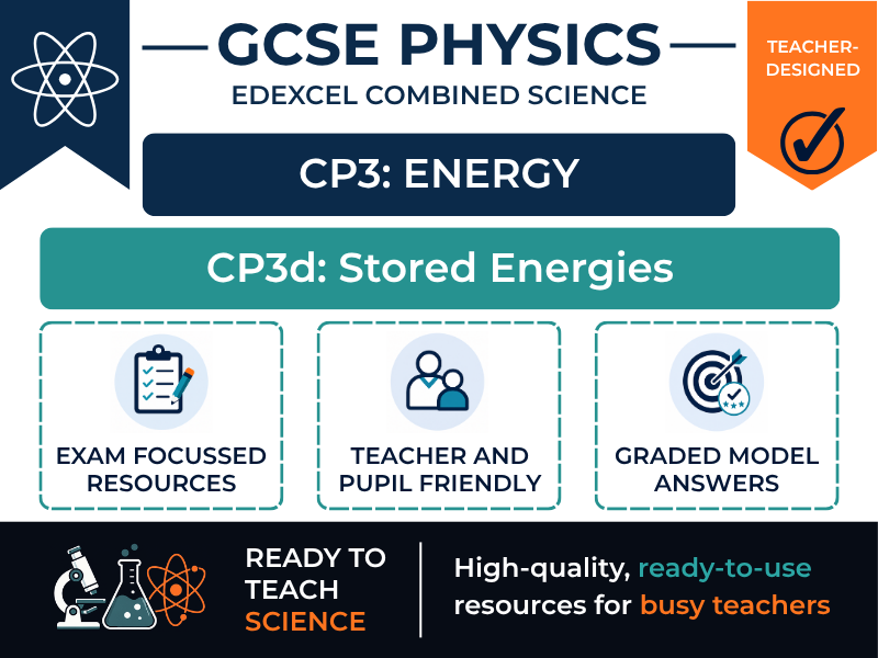 Edexcel Combined Science Physics Paper 1 | Unit 3 | 3d Stored Energies | GCSE Revision