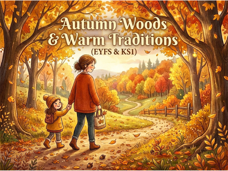 Autumn Woods and Warm Traditions