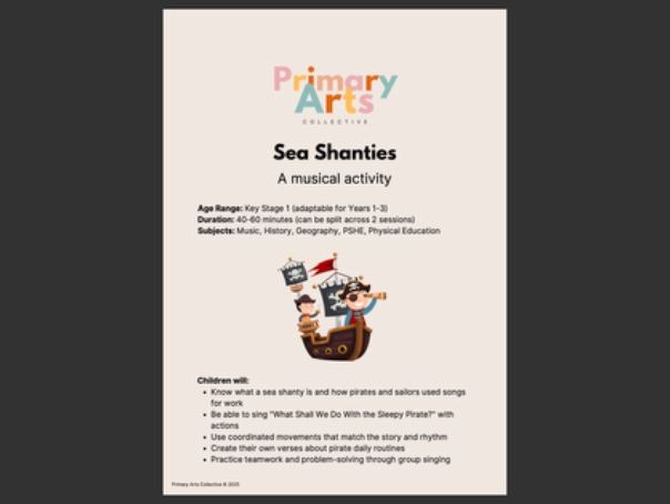 Sea Shanties - A musical activity