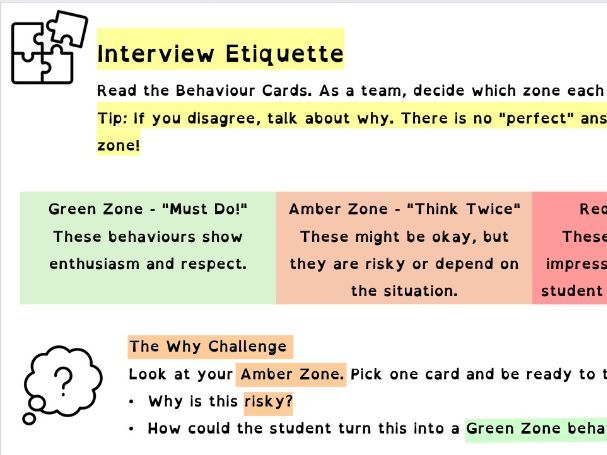 Y11 Mock Interviews & Employability Skills