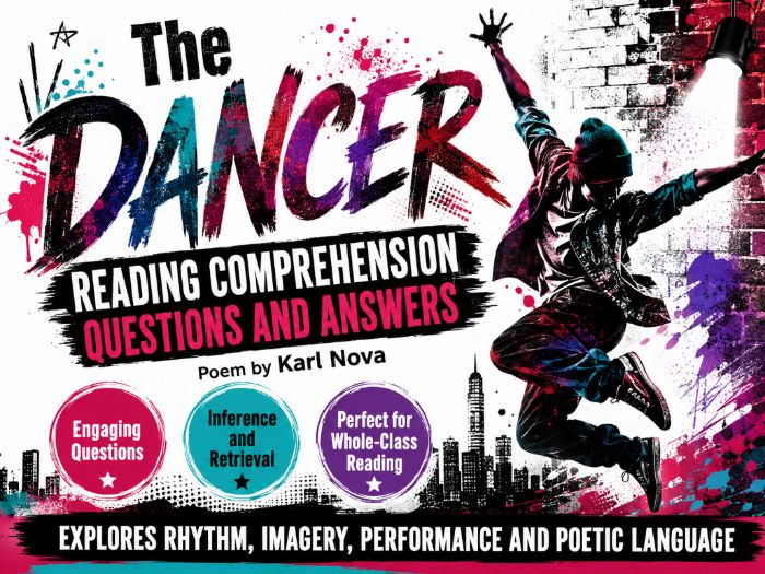 The Dancer (Poem) - Comprehension - UKS2