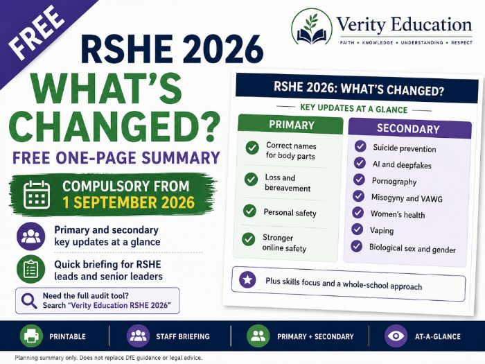 RSHE 2025: What's Changed.