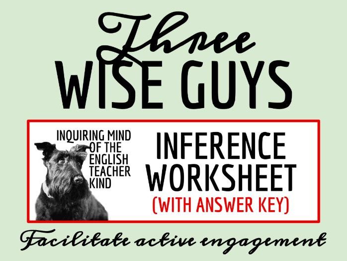 "Three Wise Guys" by Sandra Cisneros Analysis Worksheet | Christmas Short Story