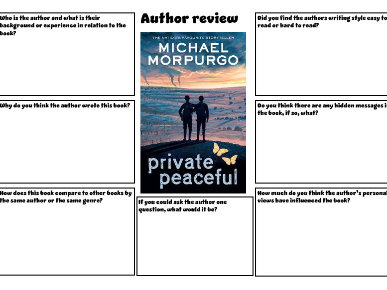 Reading Lessons - Book review and author review