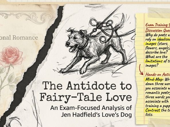 Love’s Dog by Jen Hadfield | Edexcel Relationships Poetry Anthology | GCSE