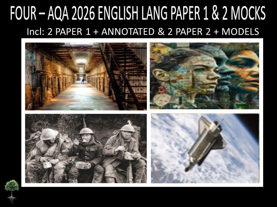 FOUR - AQA PAPER 1 & 2 | 2026 FULL MOCKS | ANNOTATED | MODELS