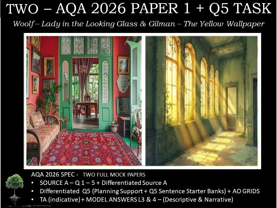 TWO - PAPER 1 | 2026 FULL MOCKS | Q5 TASKS