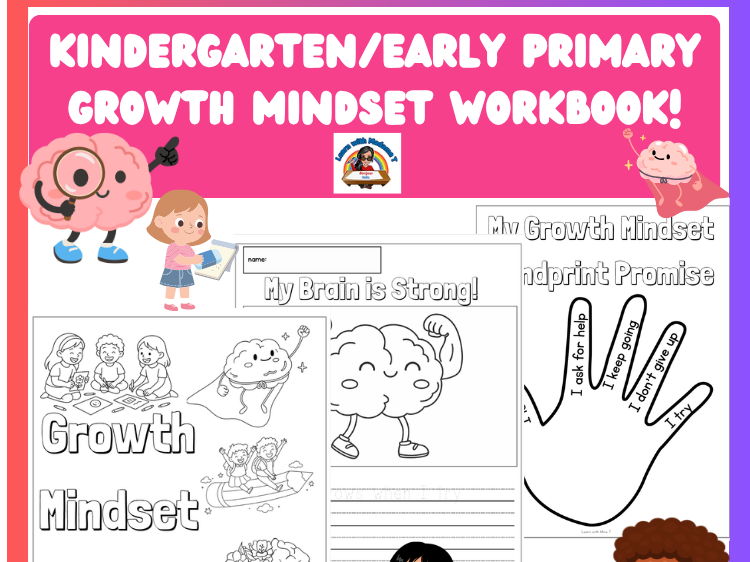 Growth Mindset  Early Primary Workbook